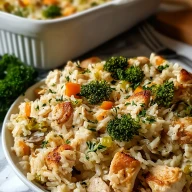 Healthy Chicken and Rice Casserole