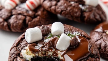 Hot Chocolate Christmas Cookies