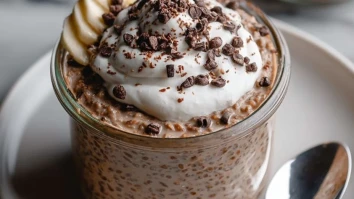 Hot Chocolate Overnight Oats