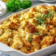 Mouthwatering Chicken And Stuffing Casserole