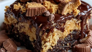 Peanut Butter Cup Dump Cake