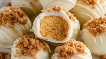 Pumpkin Pie Cheesecake Truffles