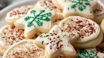 Christmas Eggnog Sugar Cookies
