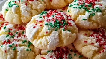 Christmas Ooey Gooey Butter Cookies