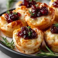 Cranberry Brie Bites
