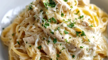 Crock Pot Chicken Alfredo