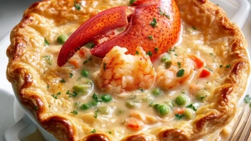 Delicious Lobster Pot Pie