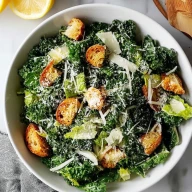 Easy 15-Minute Kale Caesar Salad