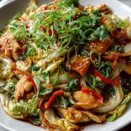 Easy Chinese Chicken Cabbage Stir Fry