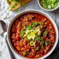 Easy Keto Chili