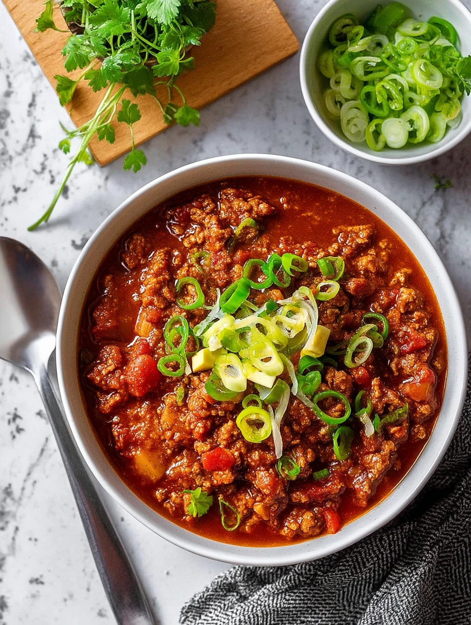 Easy Keto Chili