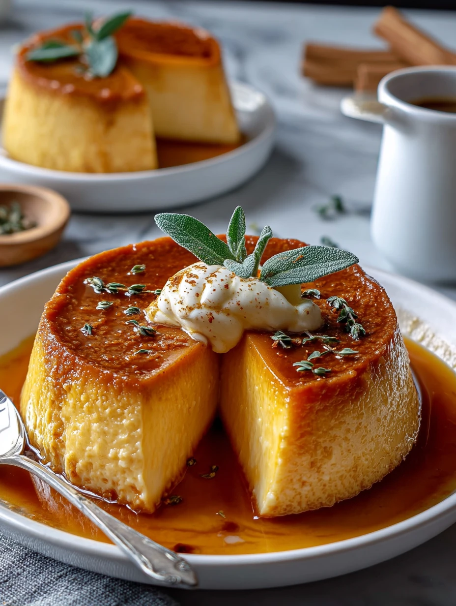 Easy Pumpkin Flan