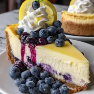 Lemon Blueberry Cheesecake Magic