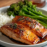 Mouthwatering Maple Glazed Baked Salmon