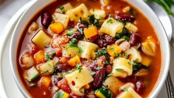 Olive Garden Copycat Minestrone Soup