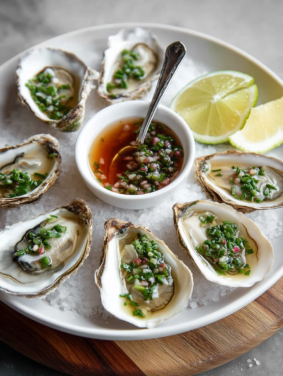 Oyster Mignonette Sauce