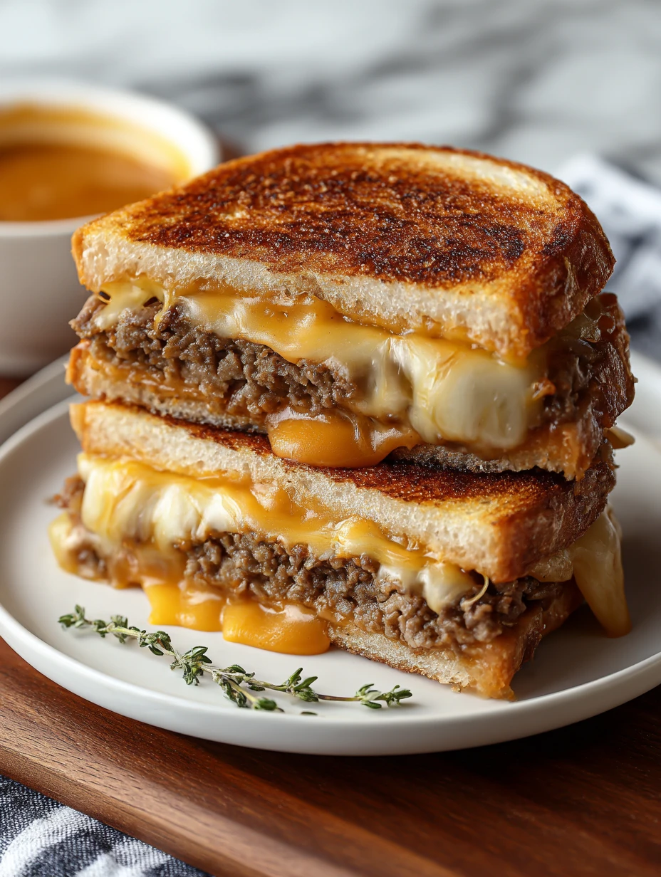 Patty Melts with Secret Sauce