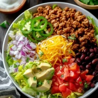 Quick and Easy Taco Bowl