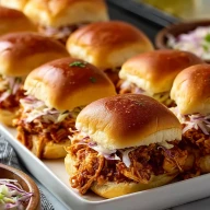 Quick BBQ Chicken Sliders