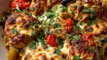 Quick Mediterranean Chicken Casserole