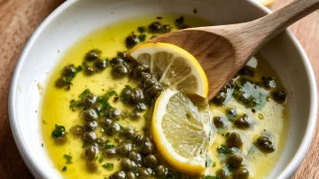 Simple Lemon Caper Sauce