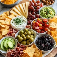 Ultimate Chip Charcuterie Board