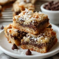 Almond Joy Cookie Bars