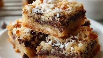 Almond Joy Cookie Bars