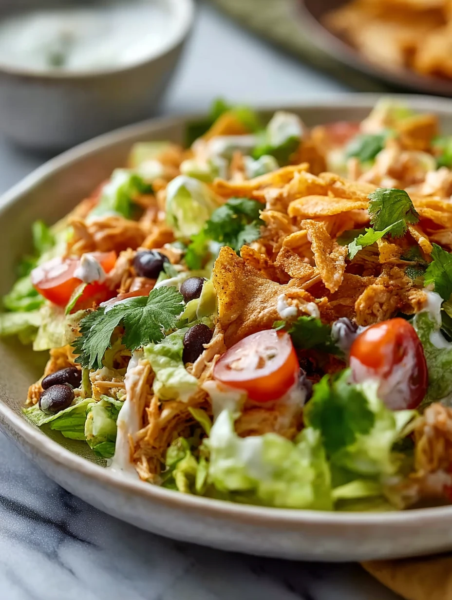 Crunchy Taco Chicken Salad