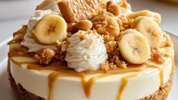 Banana Pudding Cheesecake Creation