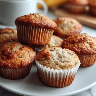 Best Greek Yogurt Banana Muffins