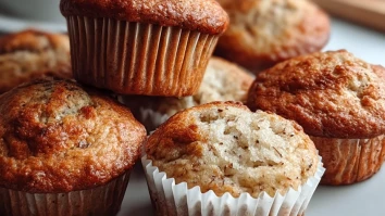Best Greek Yogurt Banana Muffins