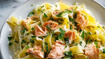 Best Lemon Pasta With Salmon