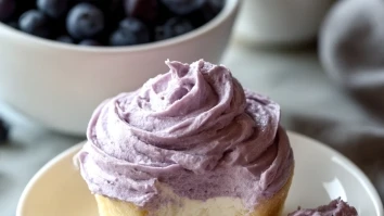Blueberry Cream Cheese Frosting