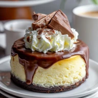 Boston Cream Pie Cheesecake