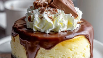 Boston Cream Pie Cheesecake
