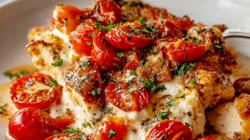 Bruschetta Chicken Casserole