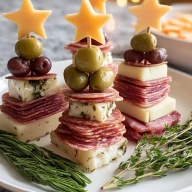 Charcuterie Tree Skewers Party