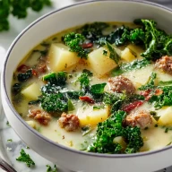 Classic Olive Garden Sausage Kale and Potato Soup