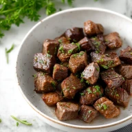 Delicious Crockpot Steak Bites