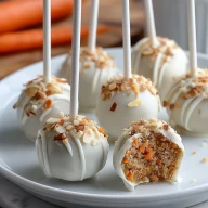 Easy Carrot Cake Pops