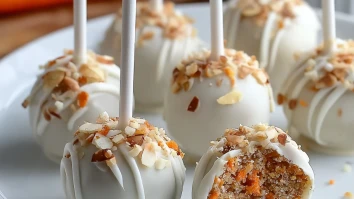 Easy Carrot Cake Pops