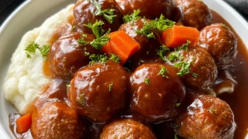 Easy Pot Roast Made With Frozen Meatballs