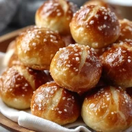 Easy Soft Pretzel Bites