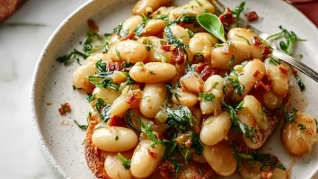 Garlic Marry Me Butter Beans