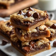 Gooey Chocolate Chip Cookie Bars