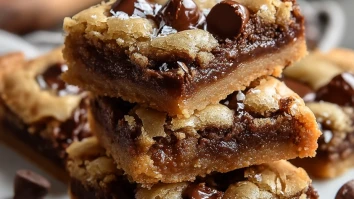 Gooey Chocolate Chip Cookie Bars