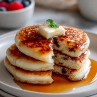 High Protein Cottage Cheese Pancakes