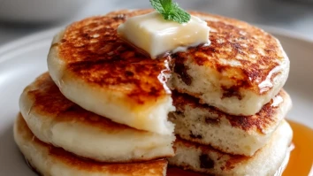 High Protein Cottage Cheese Pancakes