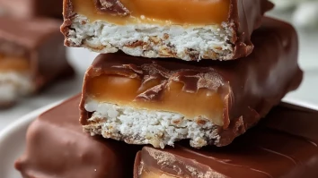 Homemade Milky Way Bars Treat